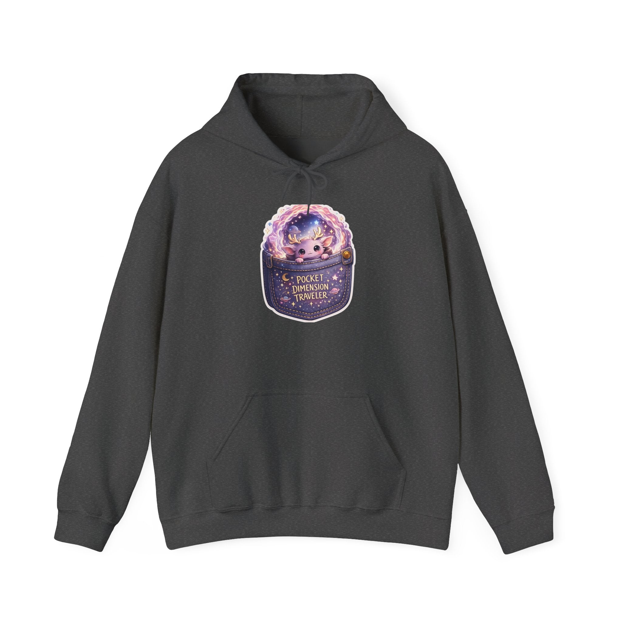 pocket dimension buddies Hoodie — "Pocket Full of Stardust" Magical Dessert Graphic Sweatshirt