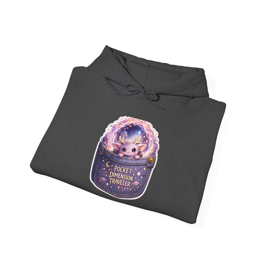 pocket dimension buddies Hoodie — "Pocket Full of Stardust" Magical Dessert Graphic Sweatshirt