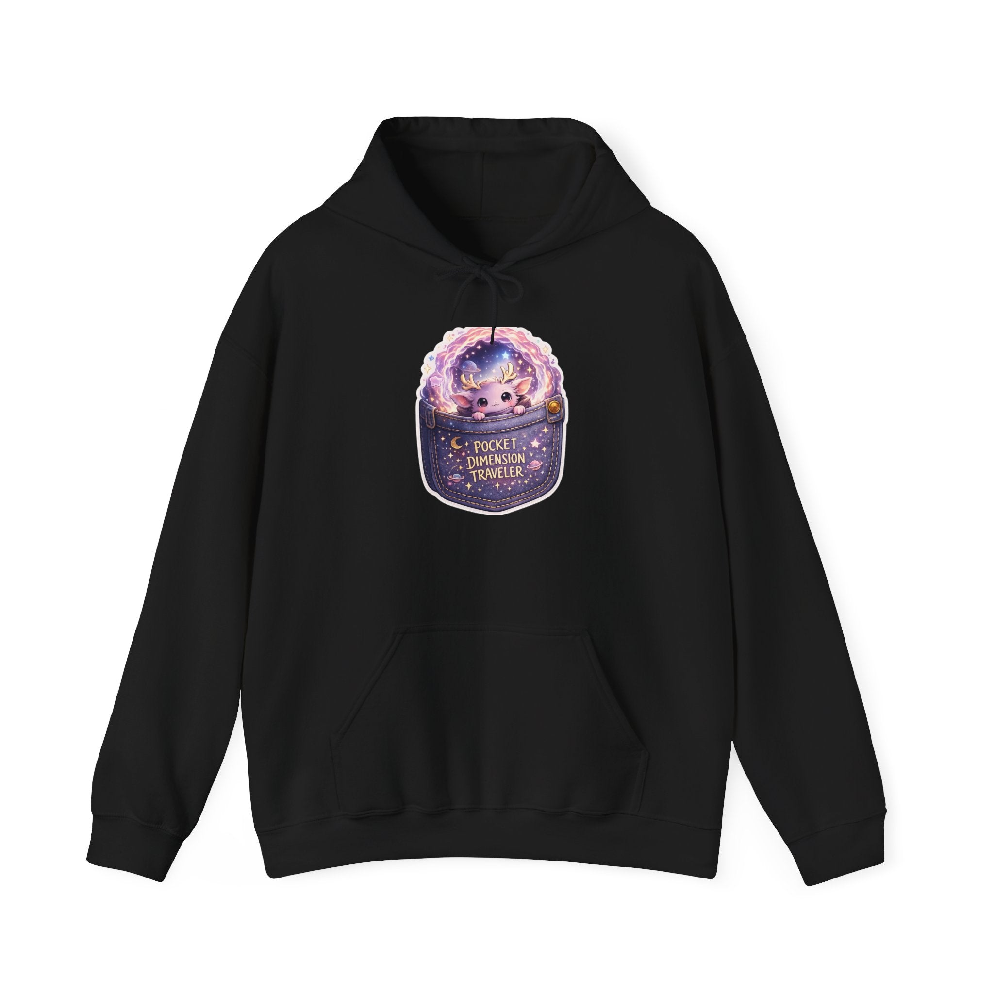pocket dimension buddies Hoodie — "Pocket Full of Stardust" Magical Dessert Graphic Sweatshirt
