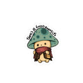 Kawaii Mushroom Sticker — "There's A Fungus Among Us" Cute Kiss-Cut Decal