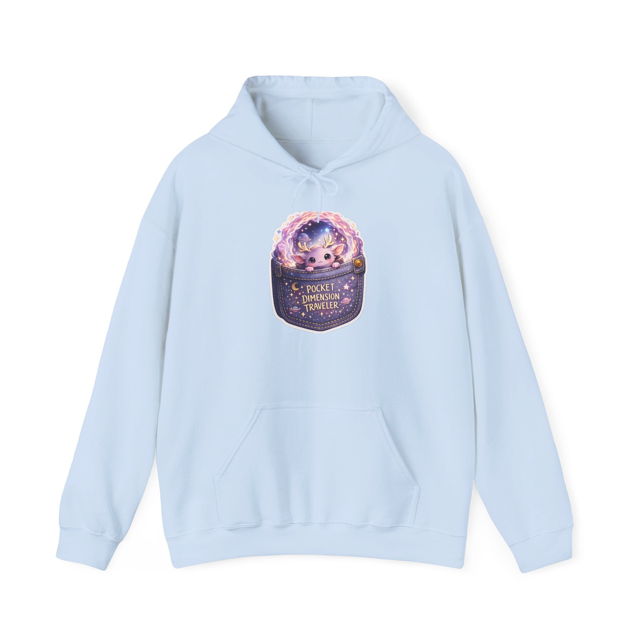 pocket dimension buddies Hoodie — "Pocket Full of Stardust" Magical Dessert Graphic Sweatshirt