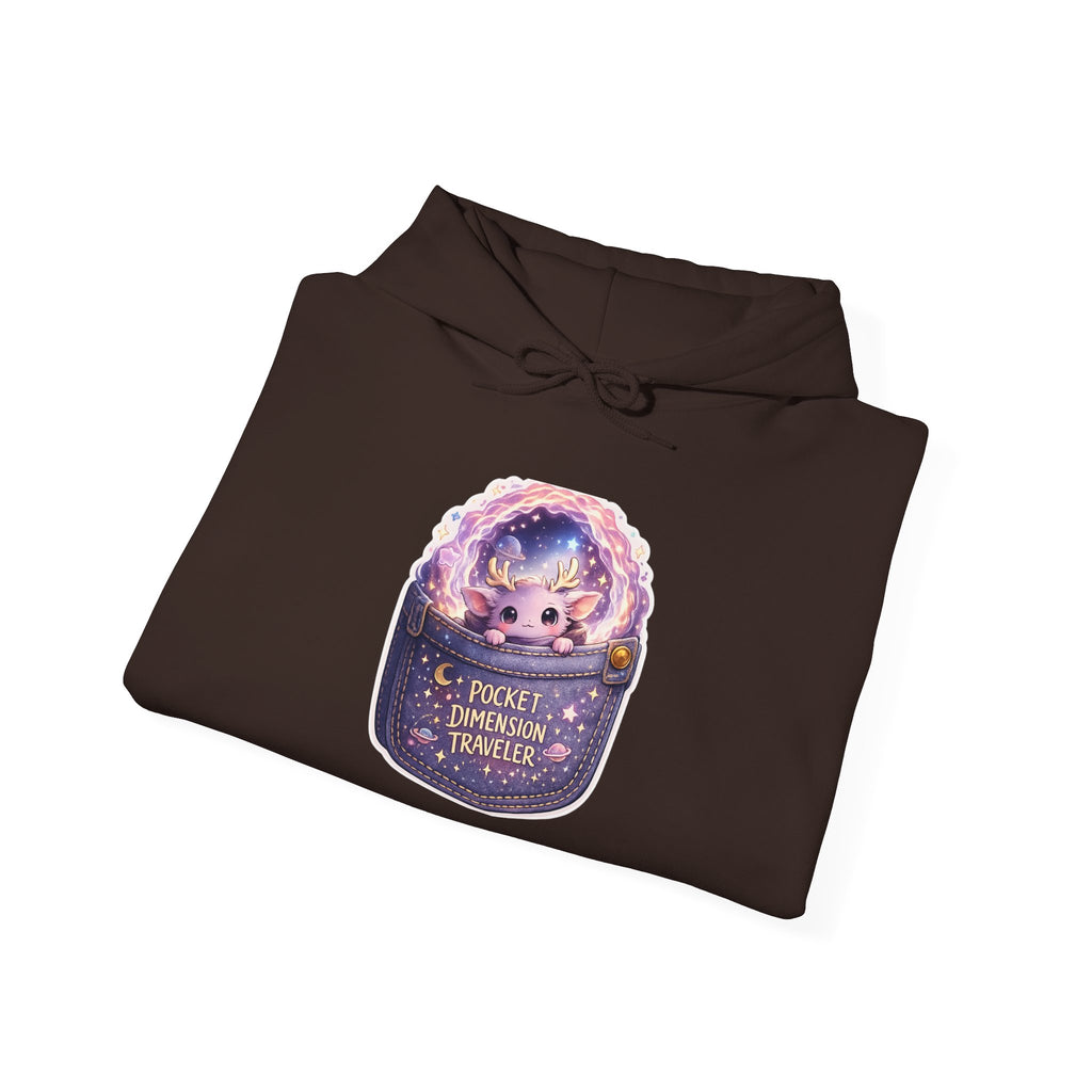 pocket dimension buddies Hoodie — "Pocket Full of Stardust" Magical Dessert Graphic Sweatshirt