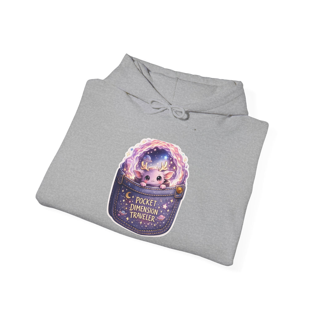pocket dimension buddies Hoodie — "Pocket Full of Stardust" Magical Dessert Graphic Sweatshirt