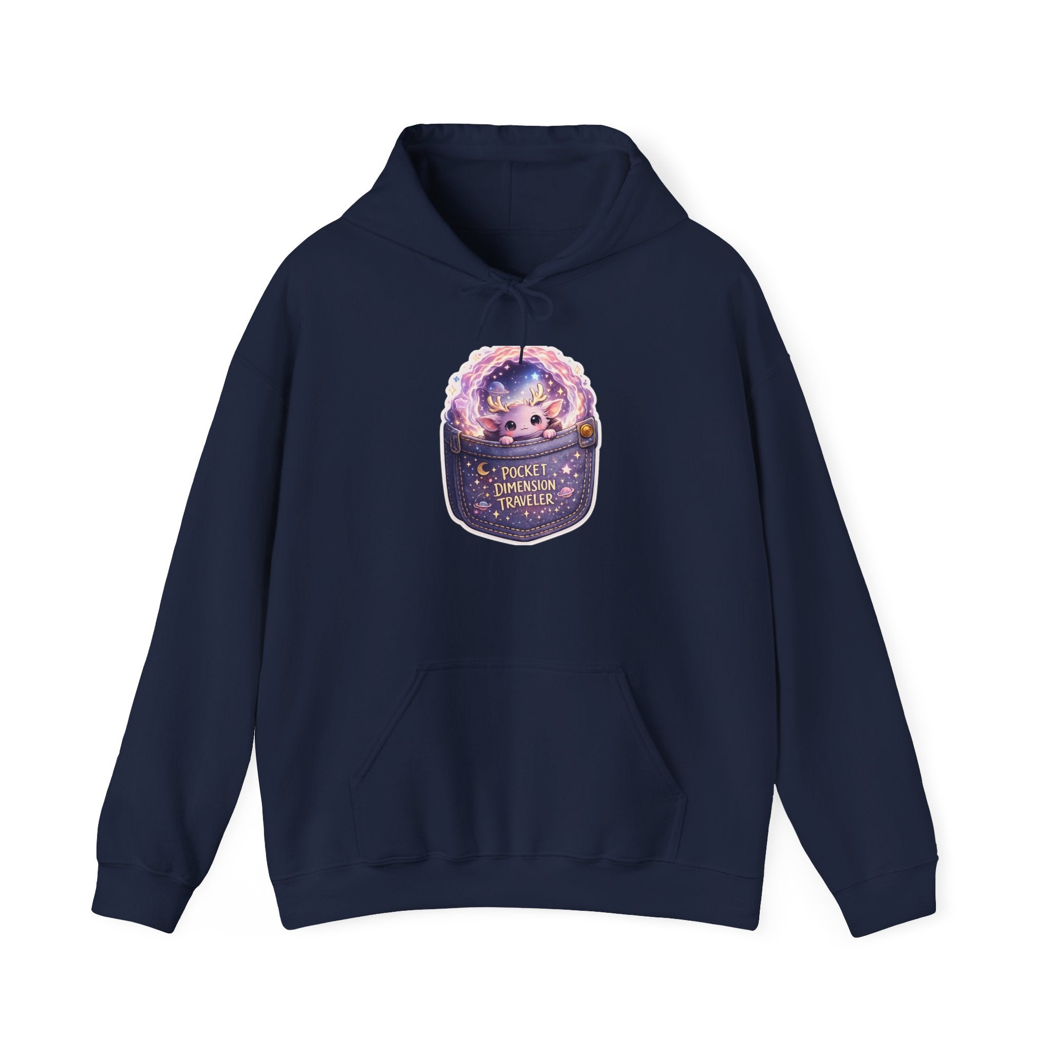 pocket dimension buddies Hoodie — "Pocket Full of Stardust" Magical Dessert Graphic Sweatshirt