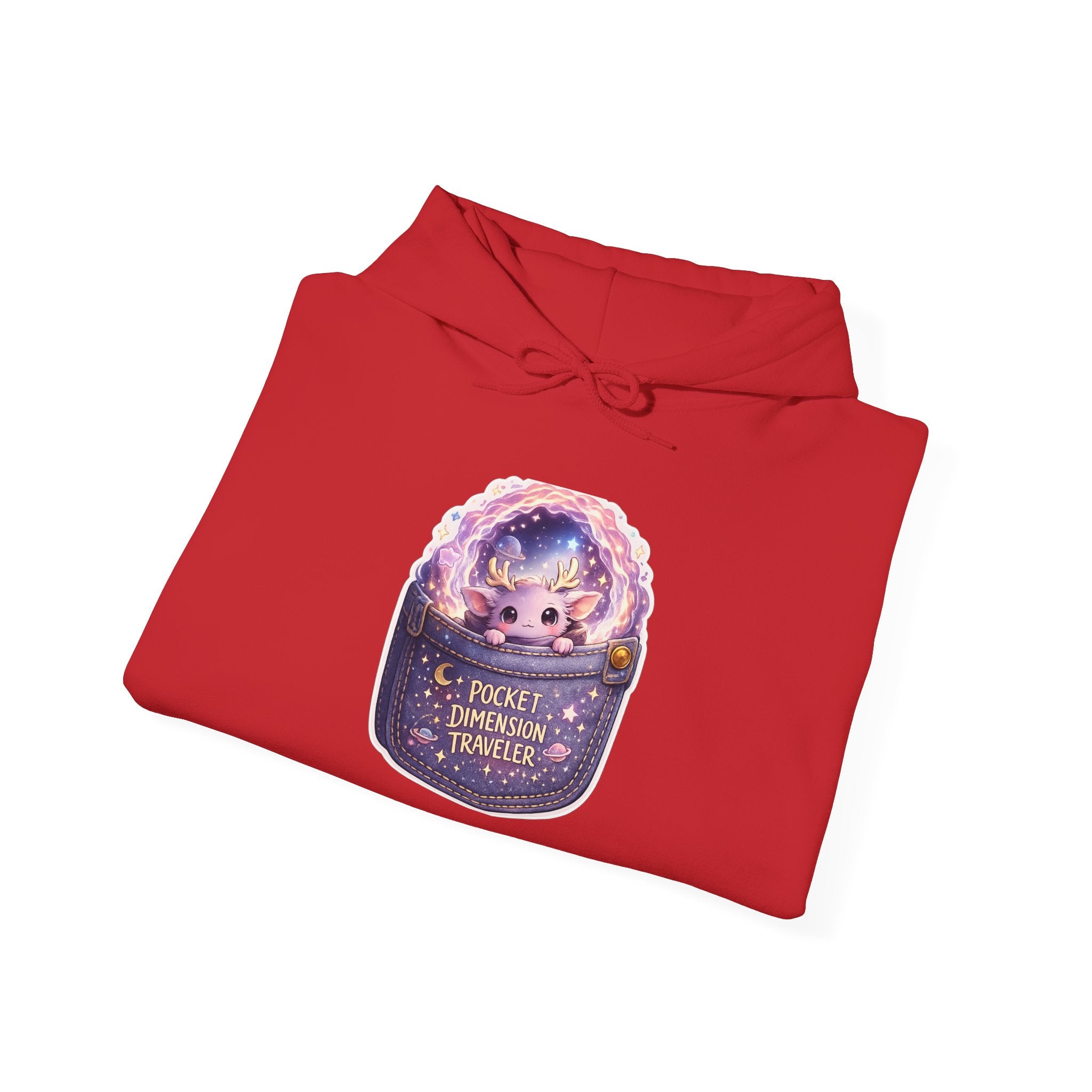 pocket dimension buddies Hoodie — "Pocket Full of Stardust" Magical Dessert Graphic Sweatshirt