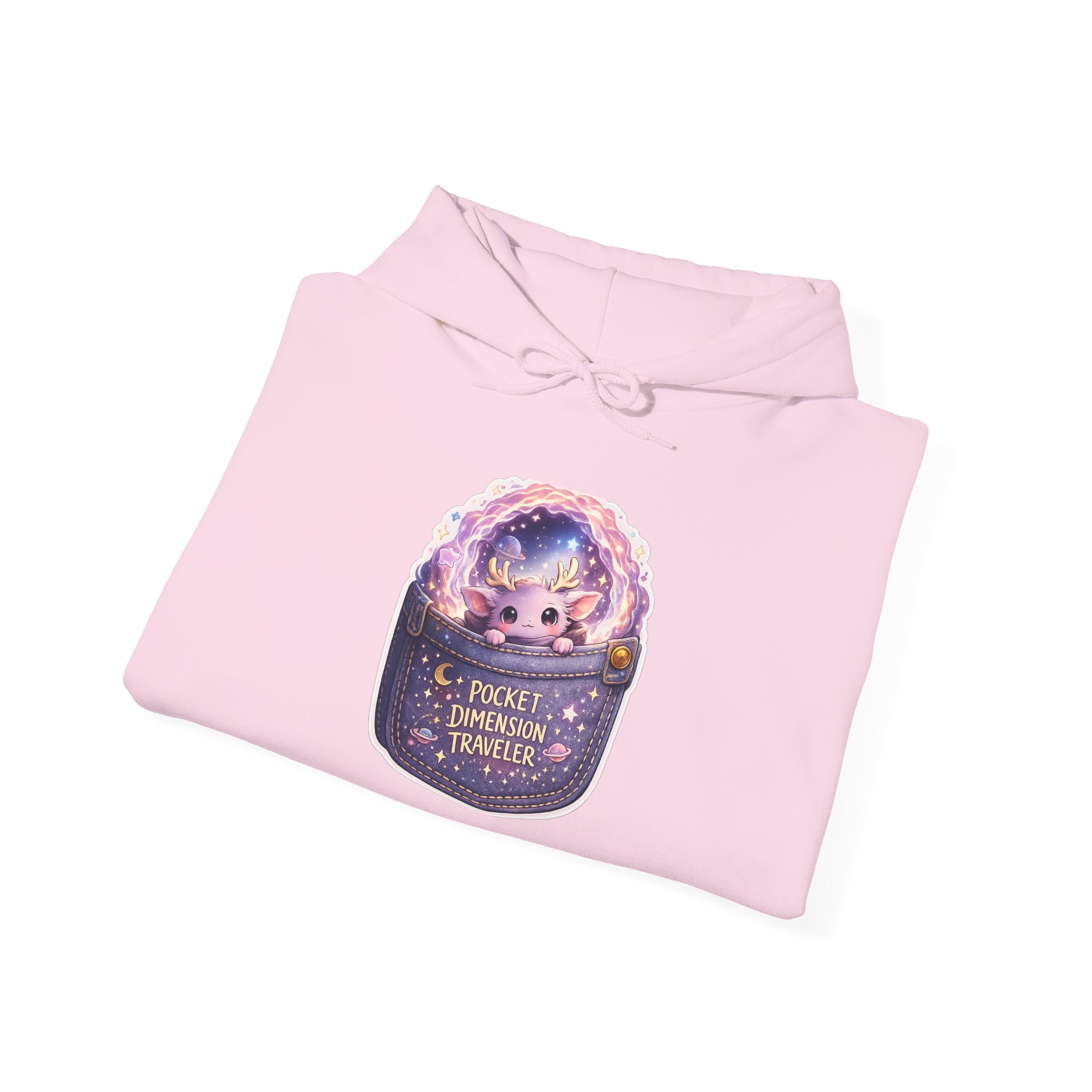 pocket dimension buddies Hoodie — "Pocket Full of Stardust" Magical Dessert Graphic Sweatshirt