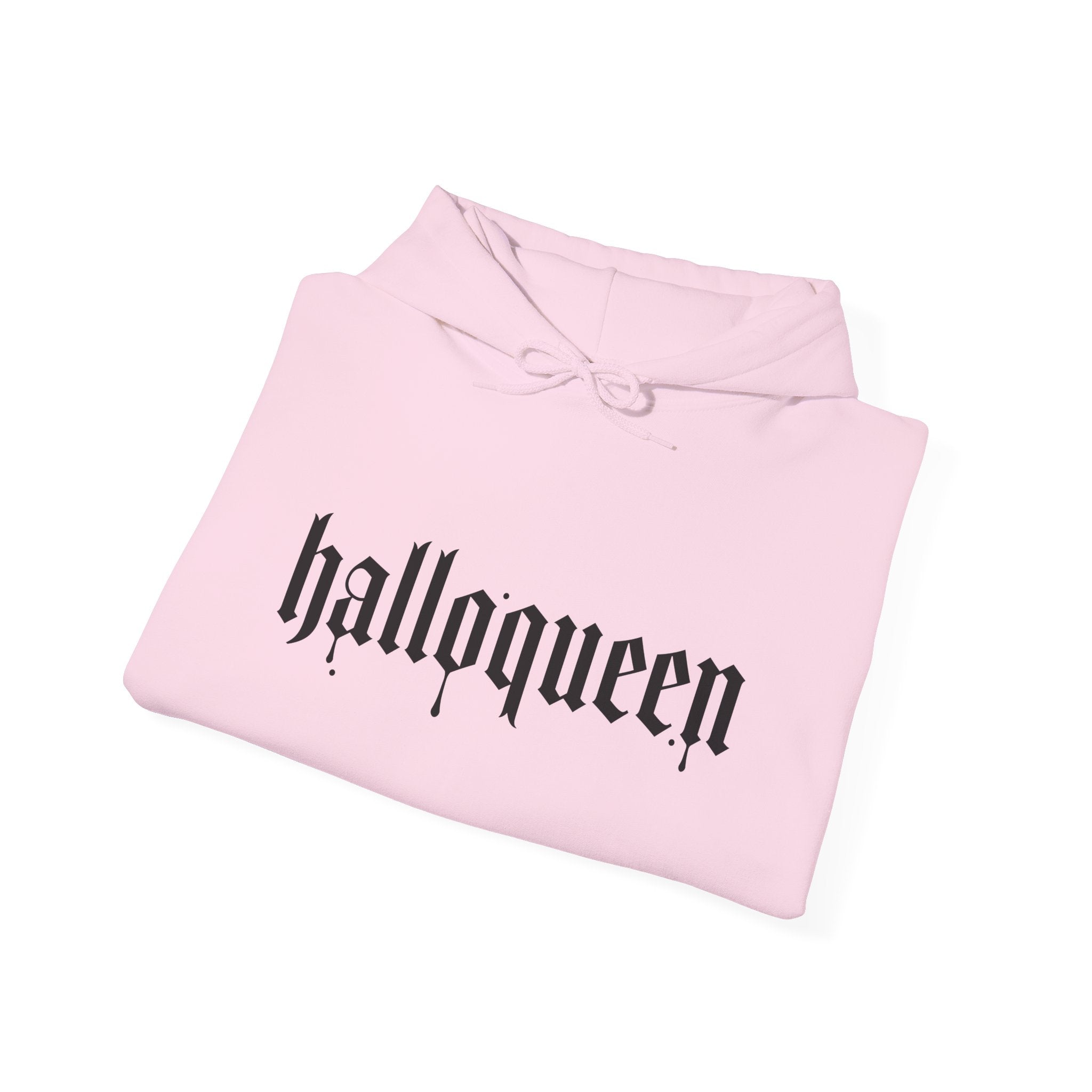 HalloQueen Hoodie — Gothic Halloween "halloqueen" Pullover